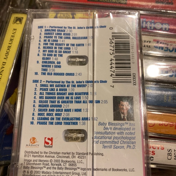 My First Hymns 20 songs & Baby Blessings, Amazing Grace sealed cassette - Picture 2 of 2